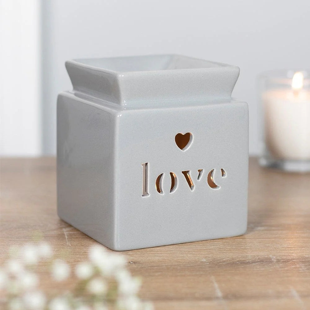 WAX BURNER - GREY LOVE
