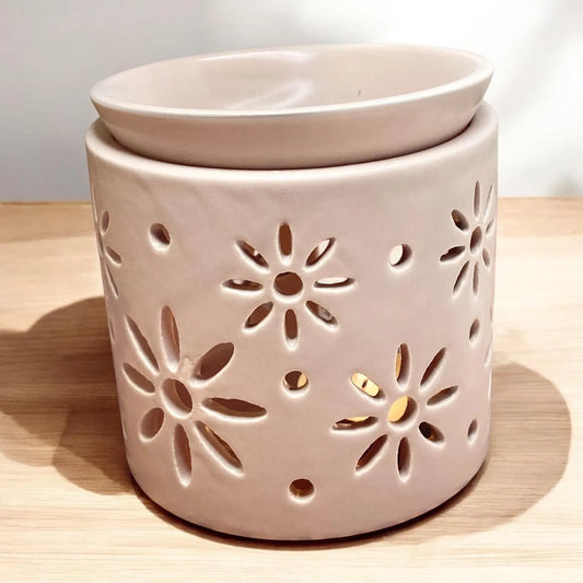 WAX BURNER DAISY CUT OUT - PINK