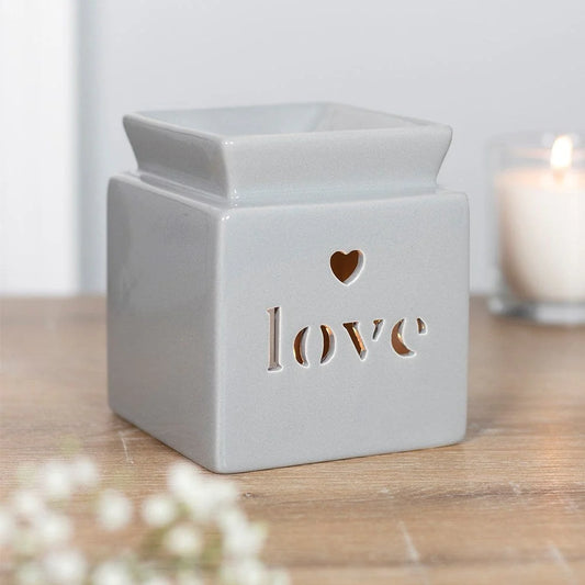 WAX BURNER - GREY LOVE